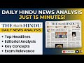 Daily Hindu analysis in Telugu #news #newspaper #thehinduanalysis #thehindu #upsc #ssc #appsc