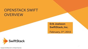 Erik Joelsson - Openstack Swift Overview