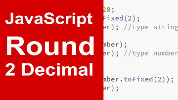 JavaScript Round  Off  Decimal 2 Places