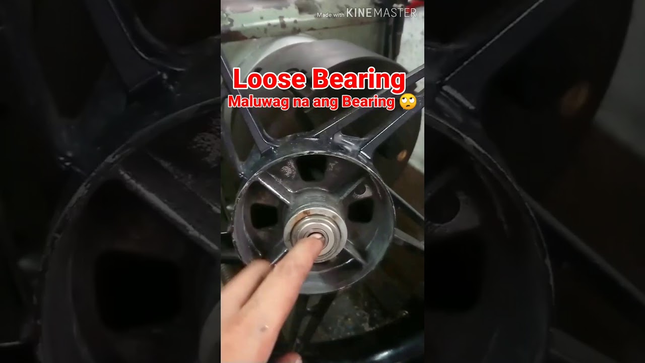 How to Repair Loose Bearing Hub // Maluwag na ang lagayan ng bearing //