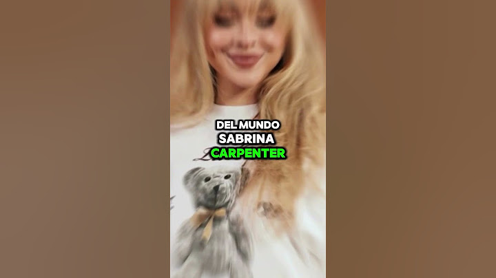 El 2024 está siendo el año de Sabrina Carpenter 🎤