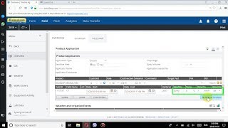 Farm calendar. Trimble Ag Software. Video#13. Canada. screenshot 4