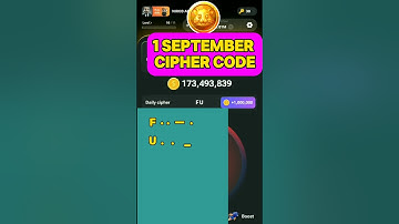 1 September  Hamster Kombat Daily Cipher  Hamster Kombat Daily Cipher Code 1 September