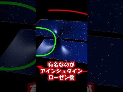 ワームホールって何ですか？【日本科学情報】 #shorts