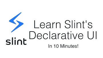 Learn Slint