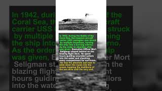 The Officer Who Stayed on a Sinking Carrier