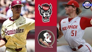 #20 NC State vs #7 Florida State Highlights (G2) | 2024 College Baseball Highlights