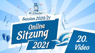 Hc Erbachtal Online-Sitzung 2021 20. Einmarsch Große Garde