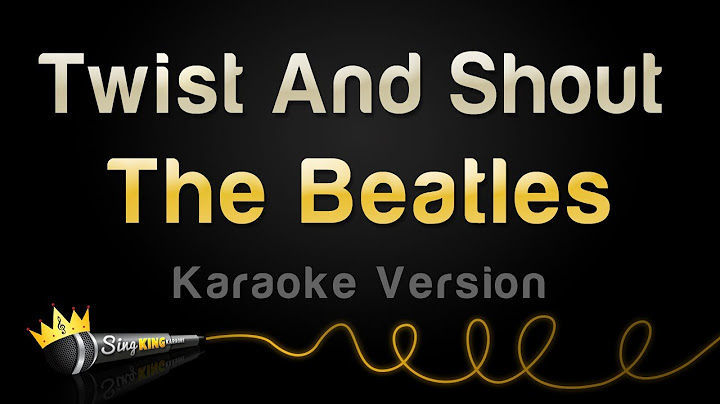 Twist and Shout Instrumental version - Instrumental performance video thumbnail