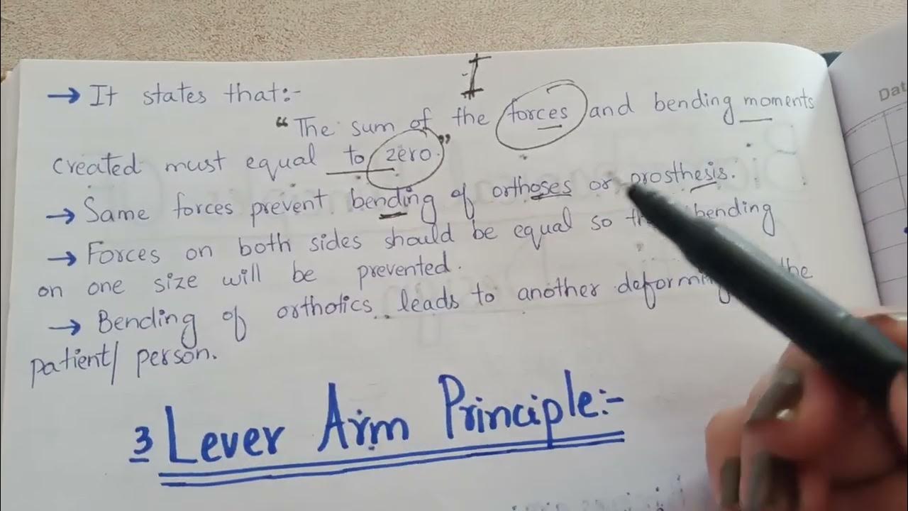 Biomechanical Principles of Orthotic Design YouTube