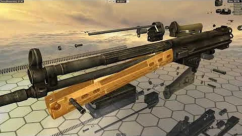 HK G3 A3 (Gewehr 3) Battle Rifle - Step By Step Disassembly & Reassembly