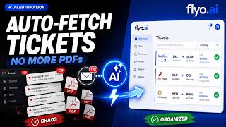 Auto-Fetch All Your Flight Tickets from Email | Flyo.ai Tutorial 03