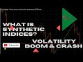 What is Synthetic Indice | Volatility Index - Boom & Crash