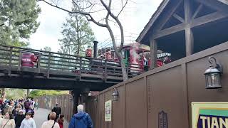 2024 Bayou Adventure Construction Update Enclosing Slippin’ Falls Briar Patch & a STUCK TRAIN