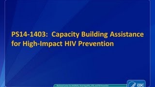 CDC's HIV Funding Opportunity Announcement 14-1403