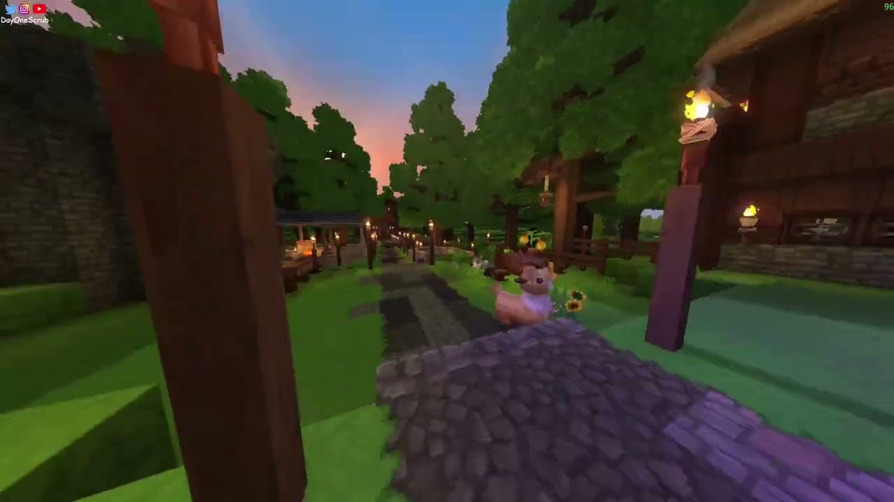 Hytale Base Part 3 - Fish Farm, Graveyard,  and Chicken Barn