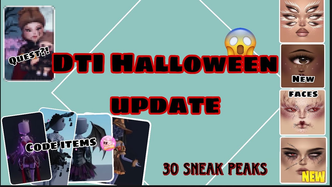 Halloween Update 2025 🎃 | 30 Sneak Peeks You NEED to See! #dti # ...