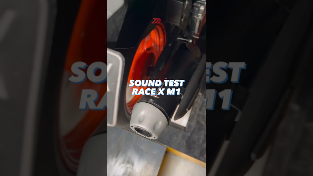 ini dia test sound Race X M1 nya🔥 