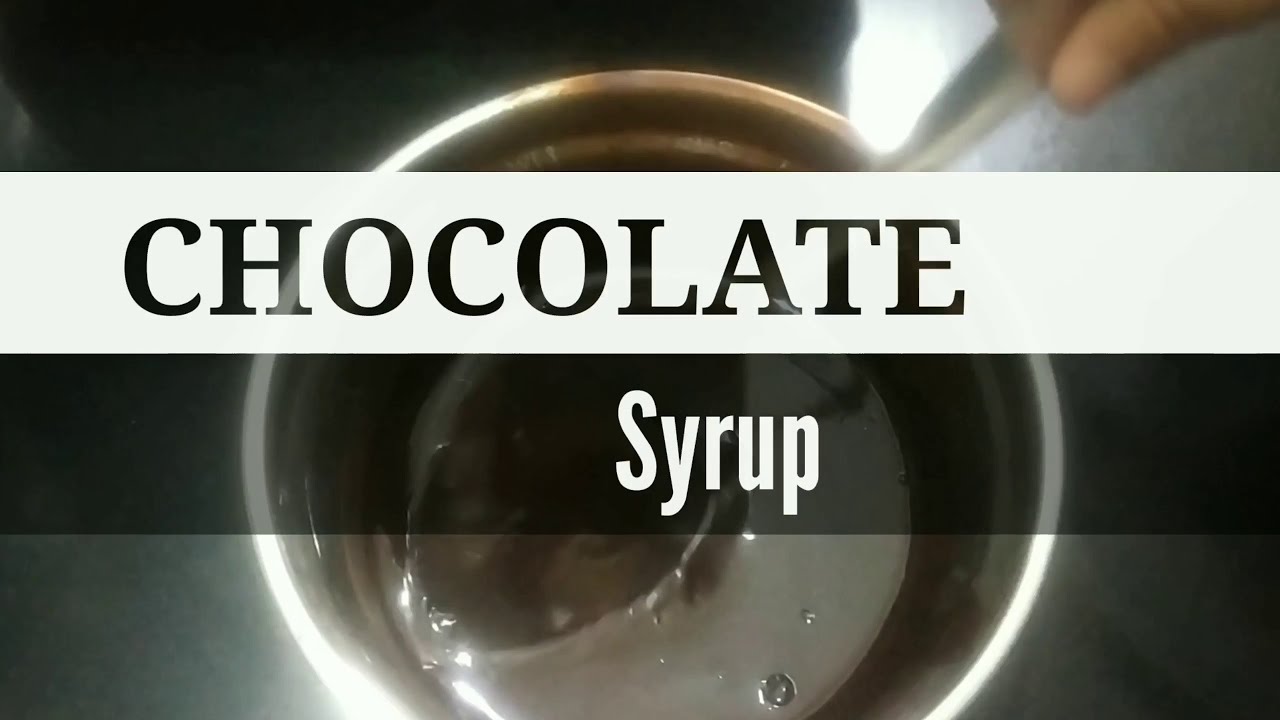 3 ingredients chocolate ganache recipe/Hershey's ganache recipe/How to make chocolate syrup at
