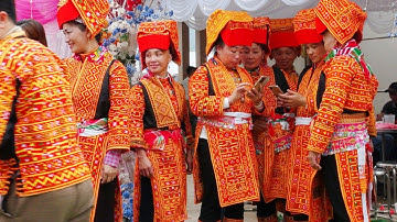 đám cưới "Người Dao "thôn Hòa Bình xã ái quốc/Triệu Lưu