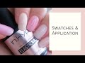 In.Hype Elastic Base. Overview,  Swatches, Nail Overlays Tutorial