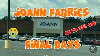 JoAnn Fabrics 85 - 95 Off