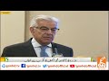 LIVE | PMLN Leader Khawja Asif Important Media Talk | GNN