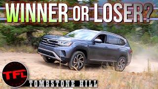 Can The 2021 Volkswagen Atlas PROVE It's Worthy OffRoad On Tombstone Hill? I Push It To Its Limits!