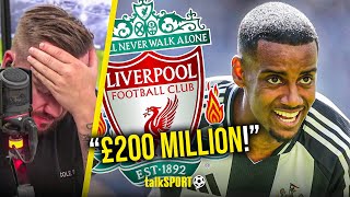 "3 TIMES BETTER THAN CUNHA!" Newcastle fan INSISTS Isak is worth AT LEAST £200 million!