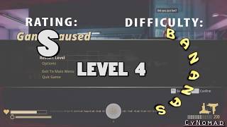 My Friend Pedro: Level 1-4 | S Rank | Difficulty : BANANAS | ZERO DEATHS | FULL COMBO