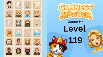 Connect Master level 119 Walkthrough Solution 
