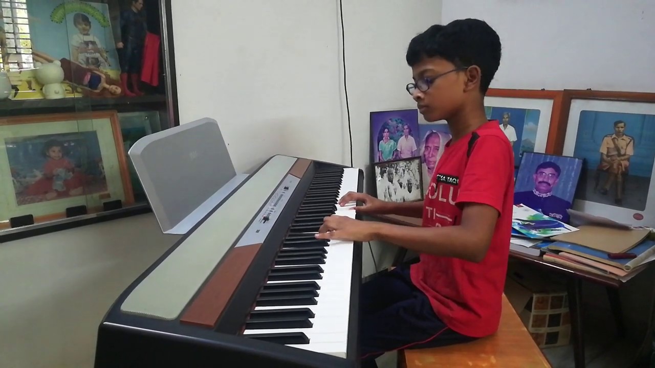 Hebron J. Baskaran playing THEME by Thomas Attwood - CRESCENDO MUSIC HOUSE