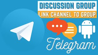 How to connect Telegram Channel to Telergam Group Android