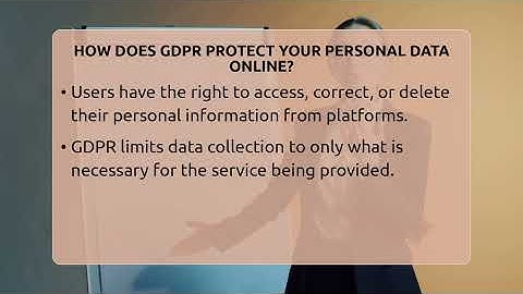 How Does GDPR Protect Your Personal Data Online? - Everyday-Networking