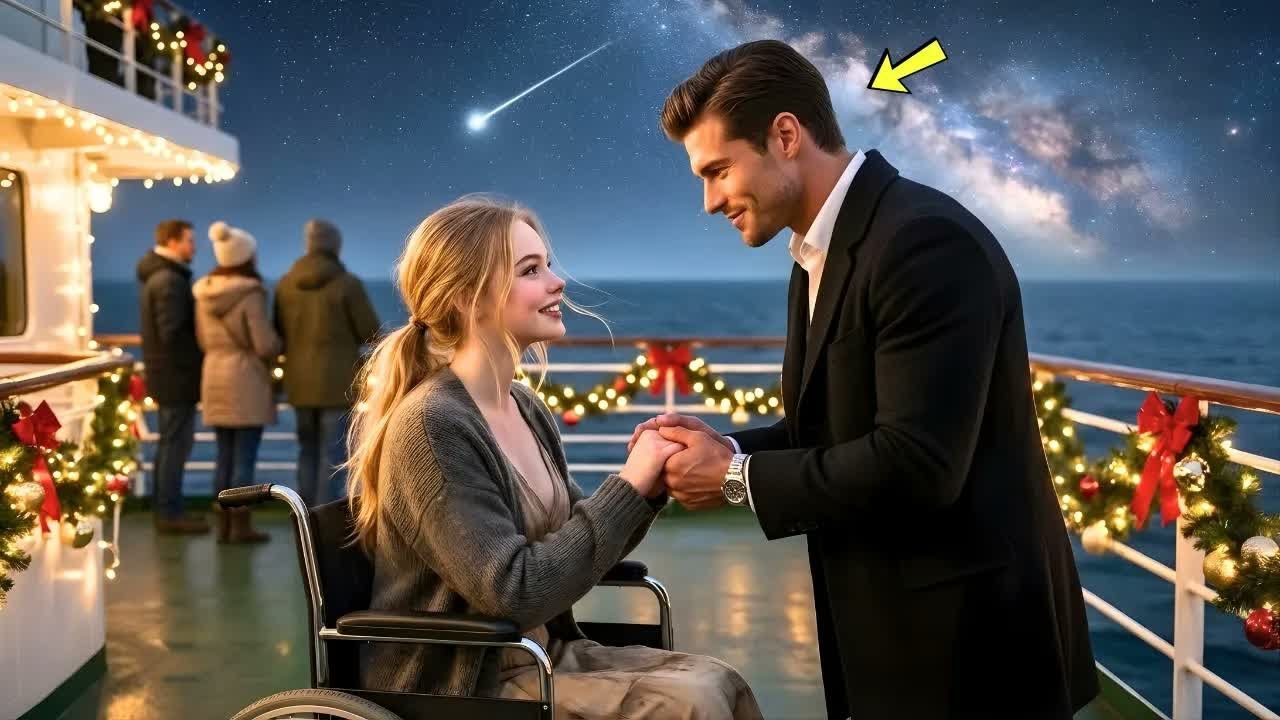 “Sir, can you lift me up to see the sky？”—Asked the Wheelchair Girl to the CEO on the Ferry De