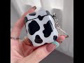 牛柄模様 airpodsproケース