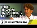 Todd Howard Talks Modding at Bethesda - E3 2016 Stage Show