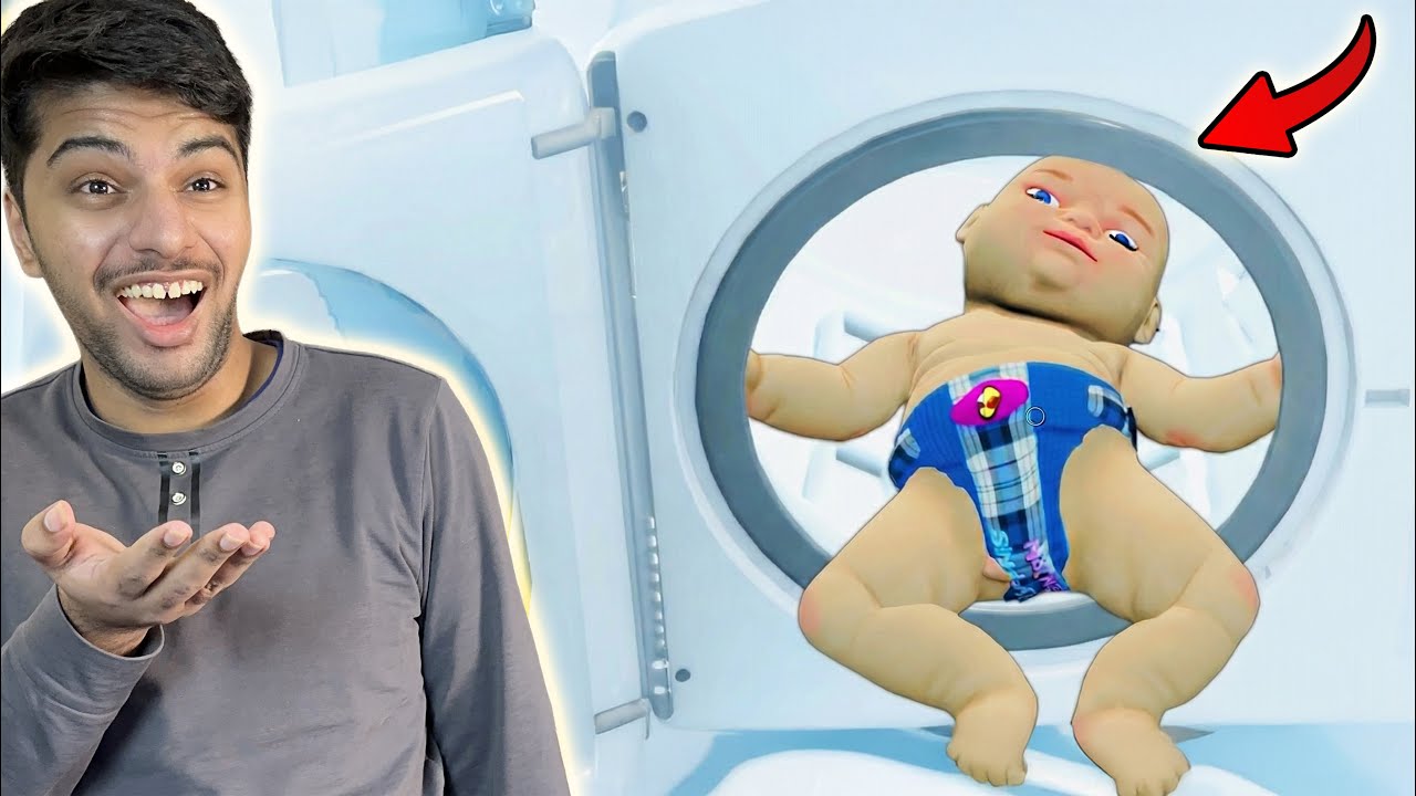 Putting My BABY In WASHING MACHINE 🤣 | Mother Simulator