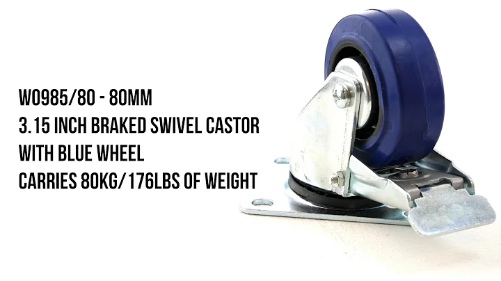 3 Inch Castors from Penn Elcom - Road Case Hardware