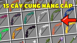 15 CÂY CUNG MẠNH NHẤT MINECRAFT MÀ BẠN CHƯA BIẾT TỚI !! *CUNG KIM VS CUNG NETHERITE*