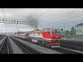 Trainz19 Поезд№42 участок Коноша-Кулой.ТЭП70БС. 1440p