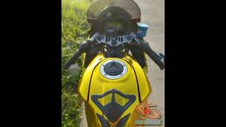 Modifikasi Suzuki GSX R150 warna emas