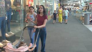 Jersey Gardens Mall Walk | Food Court & Round1 Arcade