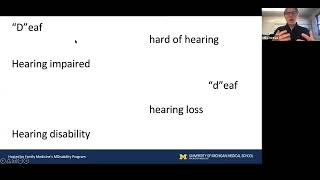 Caring for the Deaf and Hard of Hearing | MDisability Provider Webinar