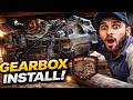 Truck Gearbox Installation FULL Process 😱 Bedford Truck Rebuild @Make & Restore