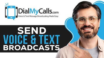 DialMyCalls Tutorial 2025 | How to Send Voice & Text Broadcasts 2025