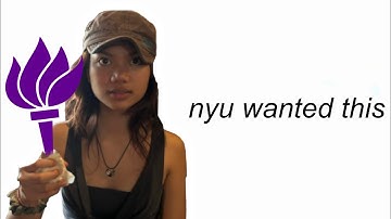 this video got me into nyu
