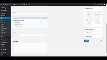 Gravity Forms - Editing a Form