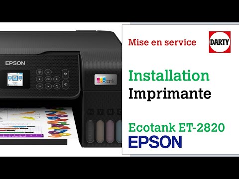 Unboxing de l'imprimante Epson ecotank ET-2810 détourner pour la sublimation  