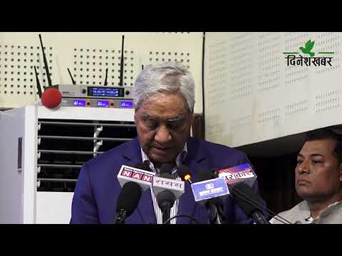 कांग्रेस समावेशी मार्गमा अघि बढिरहेको सभापति शेर बहादुर देउवाको भनाइ